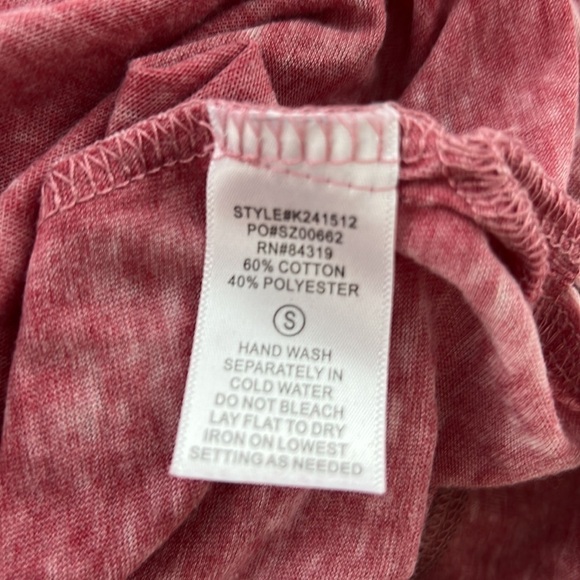 𝅺cyrus l Long Sleeve Cotton Blend Lightweight Tee - Picture 7 of 7